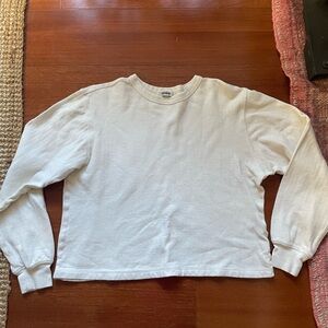 Buck Mason Long Sleeve Boxy Shirt, Women’s Small